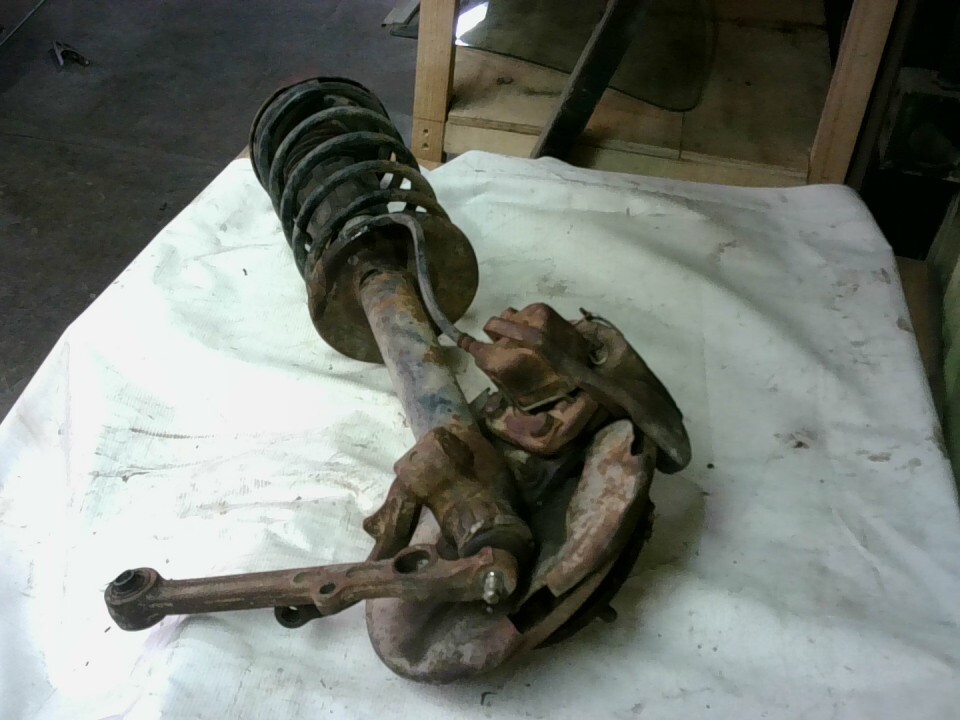 AMORTIGUADOR DERECHO CON RESORTE MASA DISCO DE FRENO CALIPER Y TENSOR Peugeot 505 1986