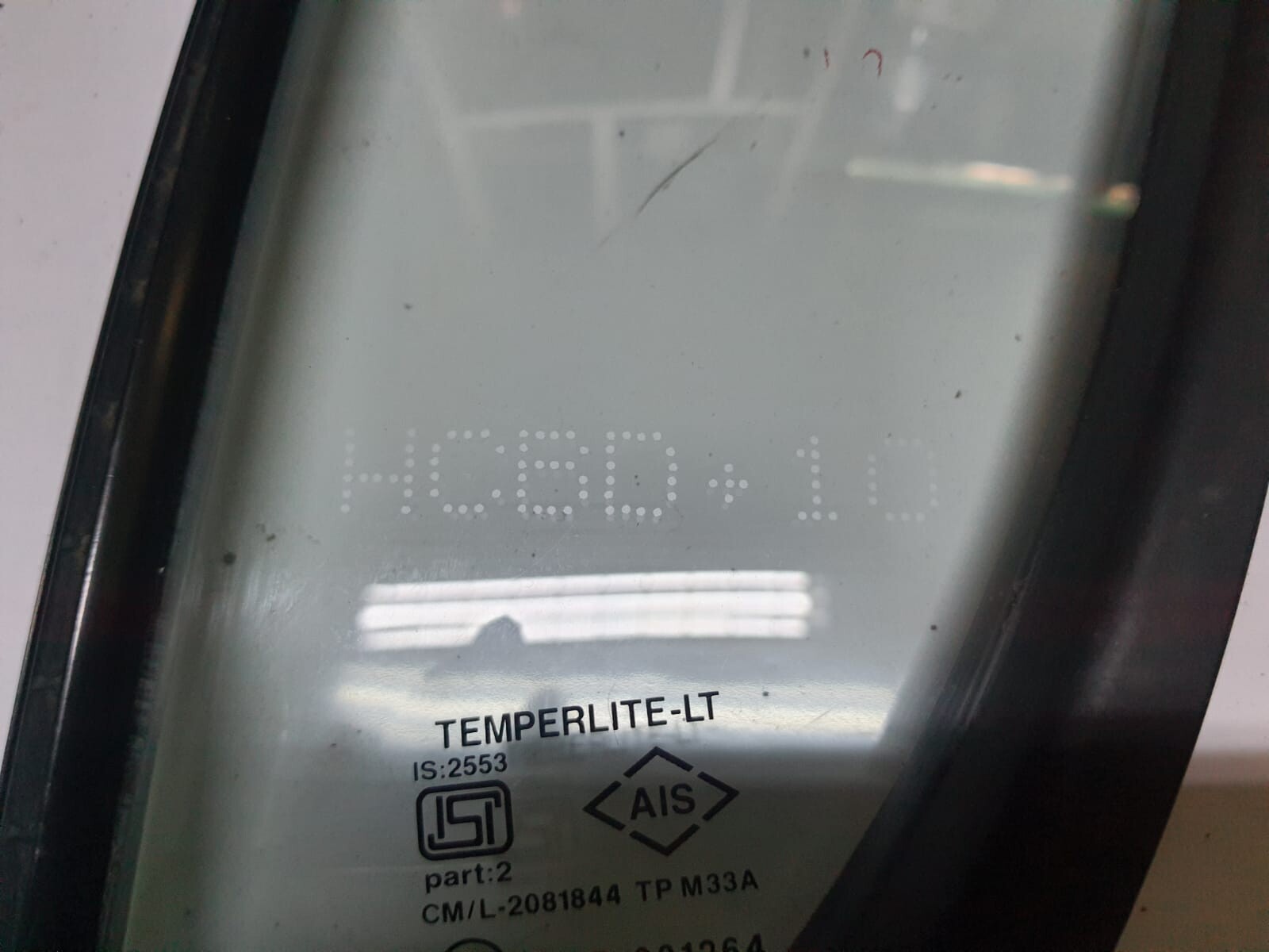 VIDRIO ALETA TRASERO IZQUIERDO (MARCADO) Suzuki Alto 2015