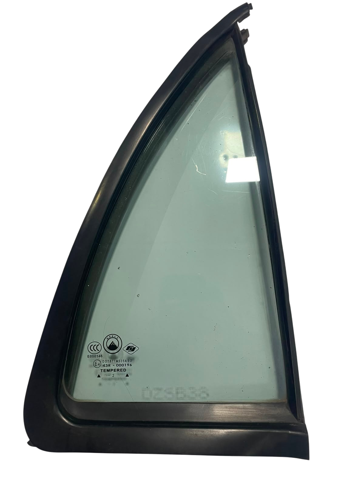 VIDRIO TIPO ALETA PUERTA TRAS DER MARCADO GEELY NEW CK 2012