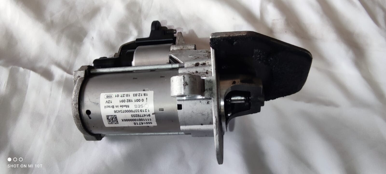 MOTOR DE PARTIDA Chevrolet onix turbo 2021