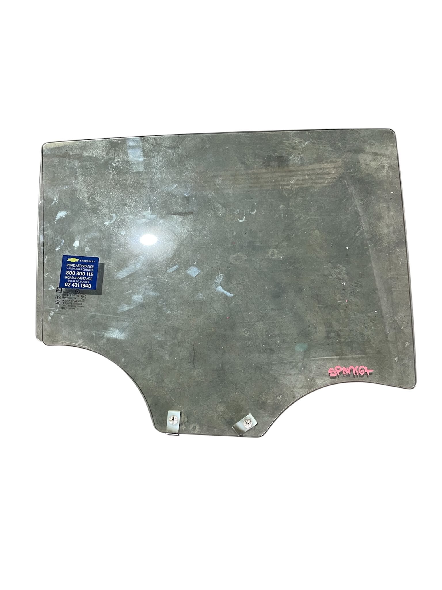 VIDRIO TRASERO DERECHO Chevrolet spark GT 2011