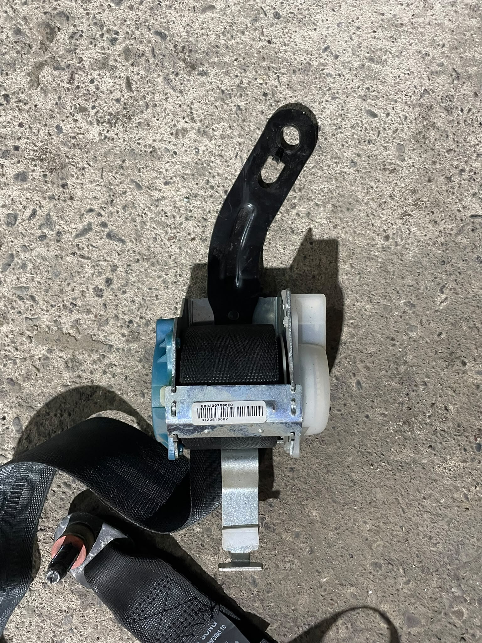 CINTURON DELANTERO DERECHO Kia MORNING EX11 2011