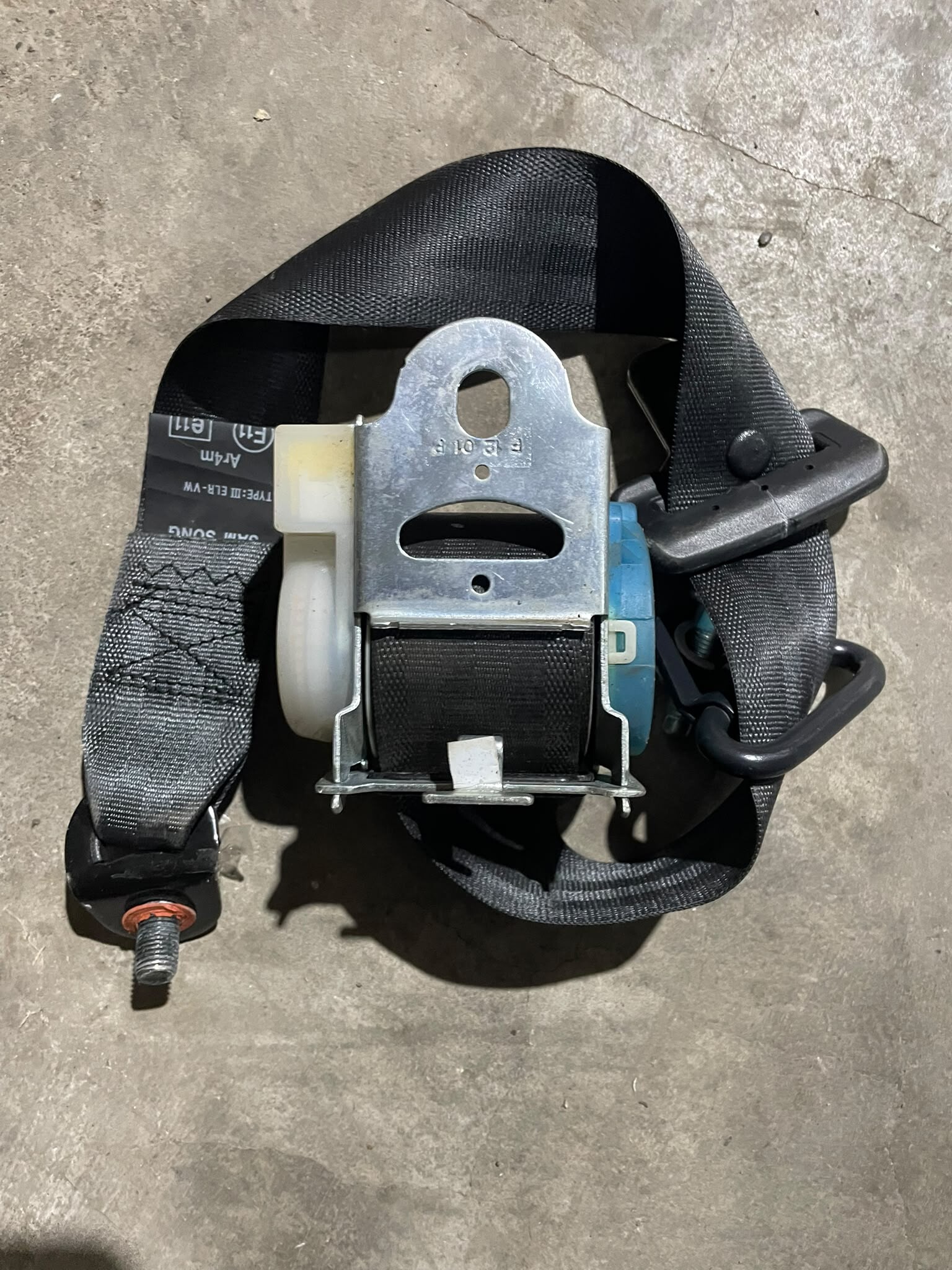 CINTURON TRASERO DERECHO Kia MORNING EX11 2011