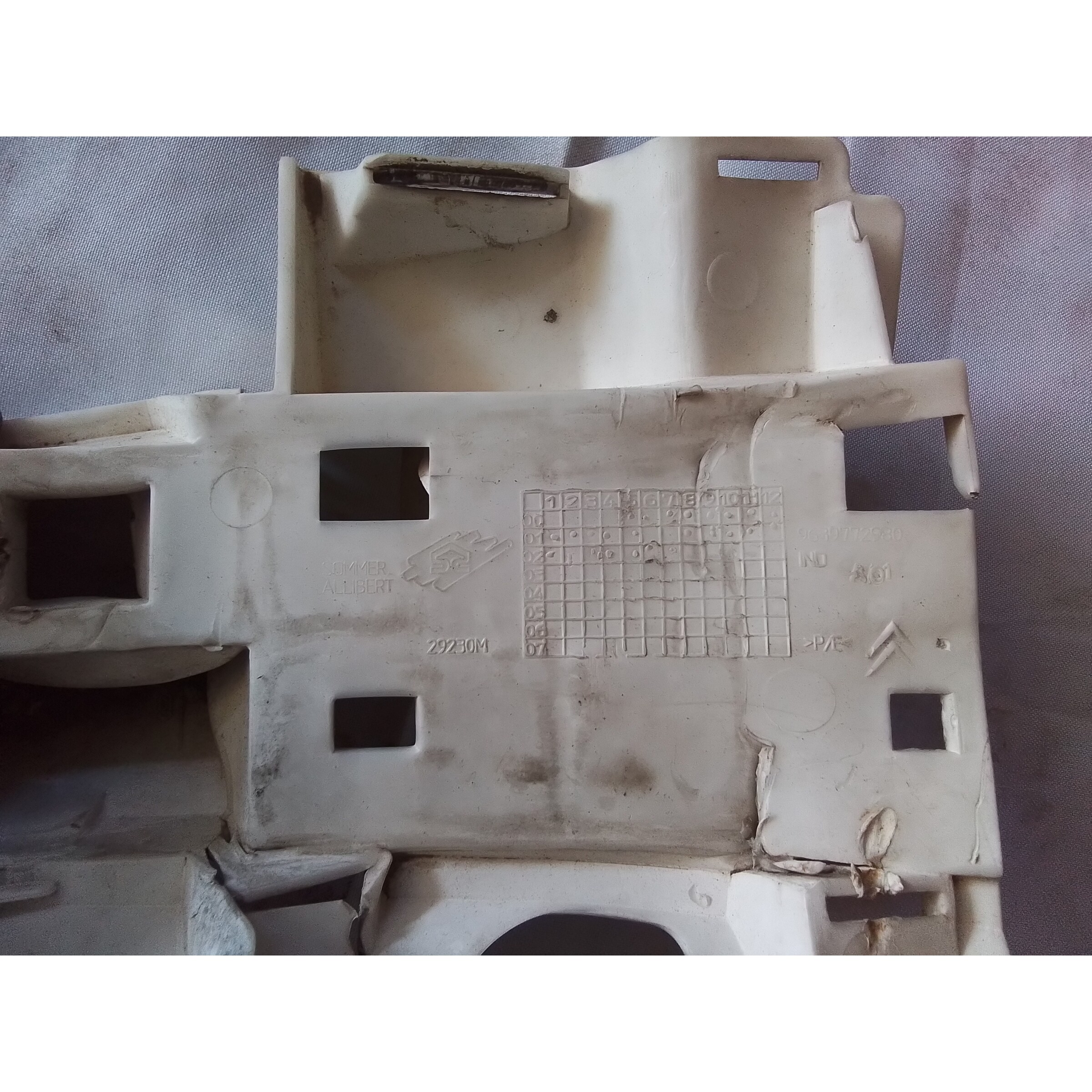 REFUERZO PAPACHOQUE DELANTERO LADO DERECHO Citroen Xsara 2002